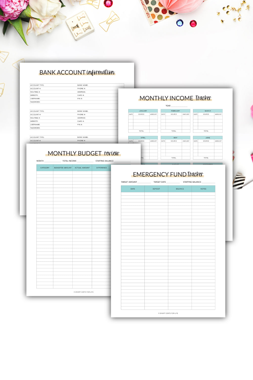 The Complete Budget Binder {39+ Printable Pages}