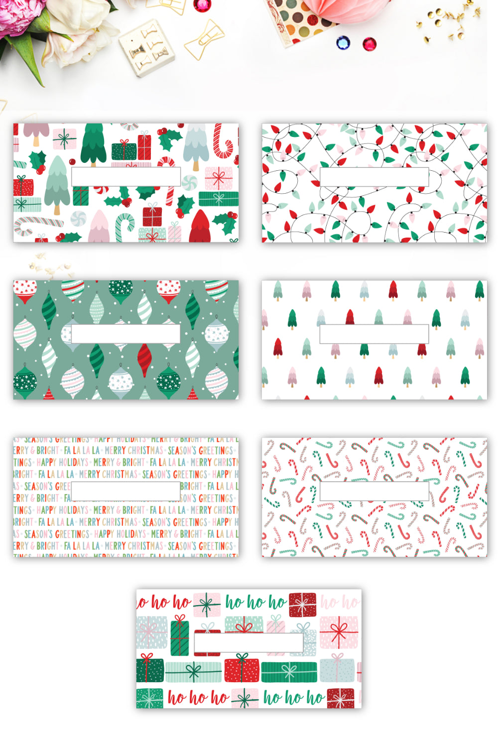 Christmas Cash Envelopes for Budgeting (Printable)