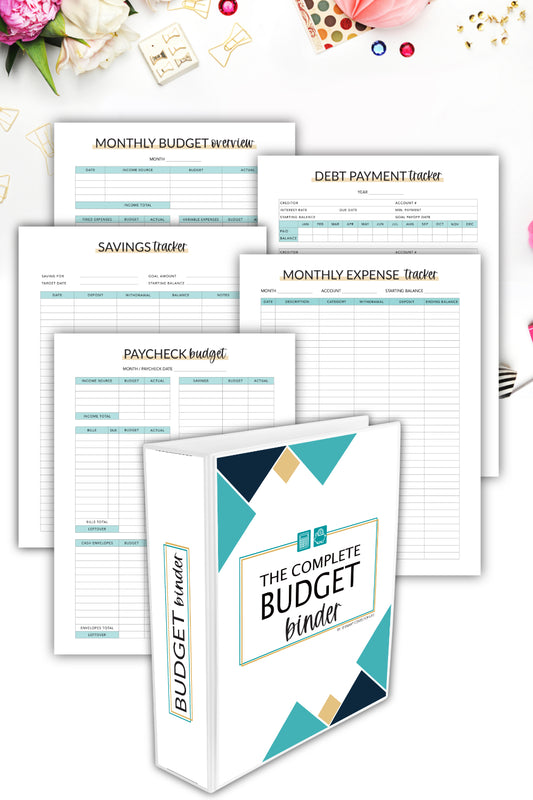The Complete Budget Binder {39+ Printable Pages}
